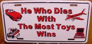 license plate most toys