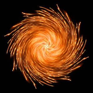 swirling light