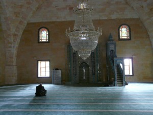 prayer in the mosque